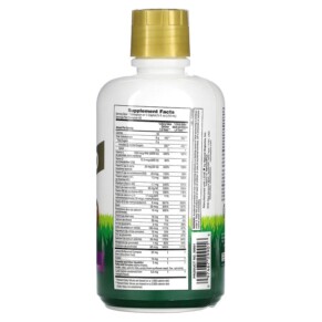 Thành phần vi chất của NaturesPlus Animal Parade Gold Multivitamin Liquid Tropical Berry 30 fl oz (887.1 ml) 097467299016