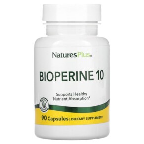 Thực phẩm chức năng NaturesPlus Bioperine 10 90 Capsules 097467043770