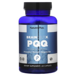 Thực phẩm chức năng NaturesPlus BrainCeutix PQQ 60 Capsules 097467810082