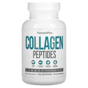 Thực phẩm chức năng NaturesPlus Collagen Peptides 120 Capsules 097467459717