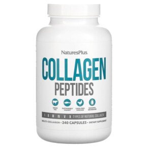 Thực phẩm chức năng NaturesPlus Collagen Peptides 240 Capsules 097467459724