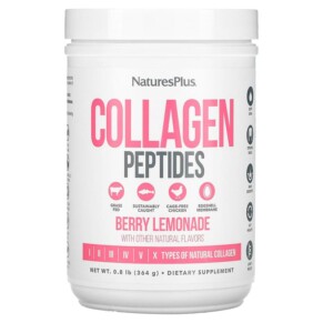 Thực phẩm chức năng NaturesPlus Collagen Peptides Berry Lemonade 0.8 lbs (364 g) 097467459694