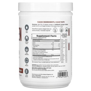 Thành phần vi chất của NaturesPlus Collagen Peptides Chocolate 0.83 lb (378 g) 097467459670