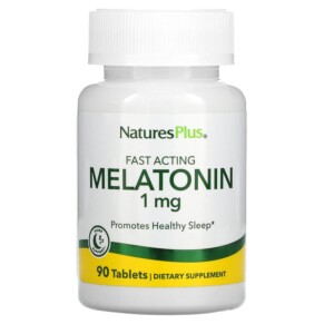 Thực phẩm chức năng NaturesPlus Fast Acting Melatonin 1 mg 90 Tablets 097467476240