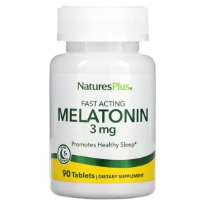 Thực phẩm chức năng NaturesPlus Fast Acting Melatonin 3 mg 90 Tablets 097467476257