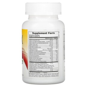 Thành phần vi chất của NaturesPlus Hema-Plex Mixed Berry 60 Chewables 097467037687