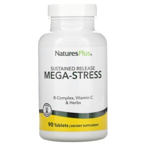 Thực phẩm chức năng NaturesPlus Mega-Stress Sustained Release 90 Tablets 097467012615