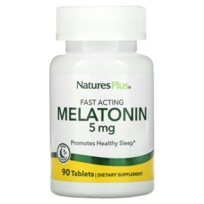 Thực phẩm chức năng NaturesPlus Melatonin 5 mg 90 Tablets 097467476264
