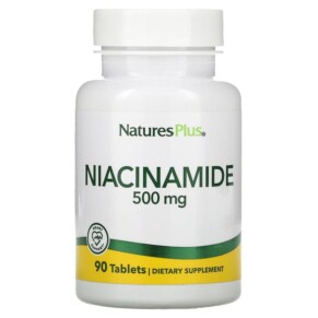 Thực phẩm chức năng NaturesPlus Niacinamide 500 mg 90 Tablets 097467018907