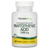 Thực phẩm chức năng NaturesPlus Pantothenic Acid 1000 mg 60 Tablets 097467020603