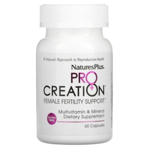 Thực phẩm chức năng NaturesPlus ProCreation Female Fertility Support 60 Capsules 097467487277