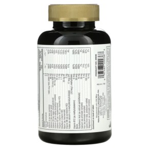 Thành phần vi chất của NaturesPlus Source of Life Animal Parade Gold Children's Chewable Multi-Vitamin & Mineral Supplement Orange 120 Animal-Shaped Tablets 097467299368