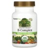 Thực phẩm chức năng NaturesPlus Source of Life Garden Organic B-Complex 60 Vegan Capsules 097467307322