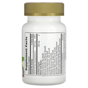 Thành phần vi chất của NaturesPlus Source of Life Garden Organic Vitamin K2 60 Vegan Caps 097467307377