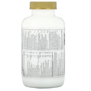 Thành phần vi chất của NaturesPlus Source of Life Gold Chewables Delicious Tropical Fruit Flavor 90 Tablets 097467307193
