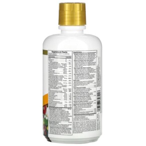 Thành phần vi chất của NaturesPlus Source of Life Gold Liquid Tropical Fruit 30 fl oz (887.10 ml) 097467307018