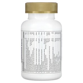 Thành phần vi chất của NaturesPlus Source of Life Gold Mini-Tabs The Ultimate Multi-Vitamin Supplement with Concentrated Whole Foods 180 Tablets 097467307148