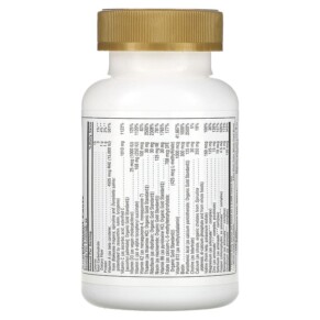 Thành phần vi chất của NaturesPlus Source of Life Gold The Ultimate Multi-Vitamin Supplement 90 Tablets 097467307117