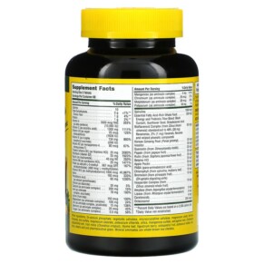 Thành phần vi chất của NaturesPlus Source of Life Multi-Vitamin & Mineral Supplement with Whole Food Concentrates 180 Tablets 097467030589