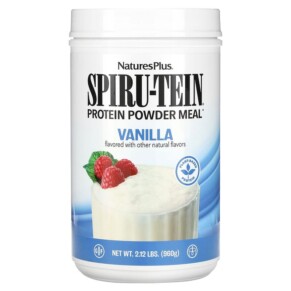 Thực phẩm chức năng NaturesPlus Spiru-Tein High Protein Energy Meal Vanilla 2.12 lbs (960 g) 097467045811