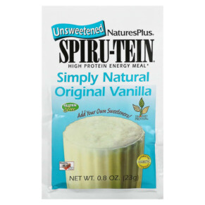 Thành phần vi chất của NaturesPlus Spiru-Tein High Protein Energy Meal Vanilla 8 Packets 0.8 oz (23 g) Each 097467958814