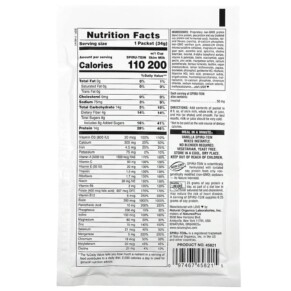 Thành phần vi chất của NaturesPlus Spiru-Tein High Protein Energy Meal Vanilla 8 Packets 1.2 oz (34 g) Each 097467958210