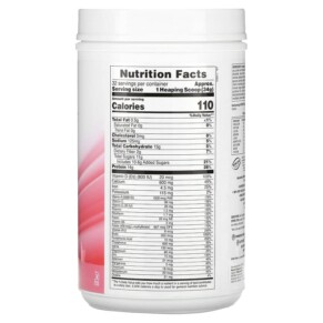Thành phần vi chất của NaturesPlus Spiru-Tein Protein Powder Meal Starwberry 2.4 lbs (1.088 g) 097467045743