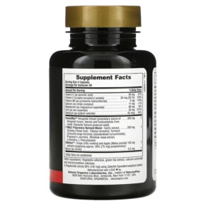 Thành phần vi chất của NaturesPlus T Male Testosterone Boost For Men 60 Vegetarian Capsules 097467048713