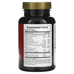 Thành phần vi chất của NaturesPlus Ultra Hair For Men & Women 120 Tablets 097467048430