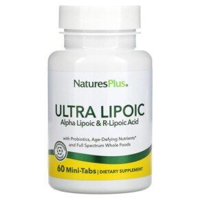 Thực phẩm chức năng NaturesPlus Ultra Lipoic 60 Mini Tabs 097467052246