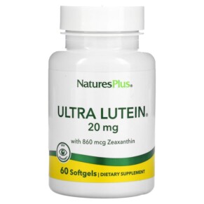 Thực phẩm chức năng NaturesPlus Ultra Lutein with Zeaxanthin 20 mg 60 Softgels 097467492653
