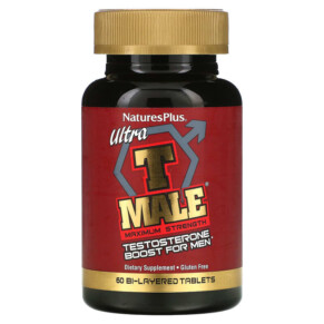 Thực phẩm chức năng NaturesPlus Ultra T-Male Testosterone Boost for Men Maximum Strength 60 Bi-Layered Tablets 097467487161