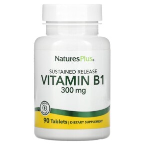 Thực phẩm chức năng NaturesPlus Vitamin B1 300 mg 90 Tablets 097467016057