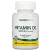 Thực phẩm chức năng NaturesPlus Vitamin D3 125 mcg (5.000 IU) 60 Softgels 097467010475