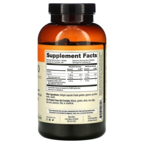 Thành phần vi chất của NatureWise CLA 1250 1.000 mg 180 Softgels 858081006028