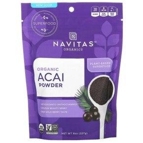 Thực phẩm chức năng Navitas Organics Organic Acai Powder 8 oz (227 g) 858847000376