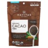 Thực phẩm chức năng Navitas Organics Organic Cacao Nibs 8 oz (227 g) 858847000680