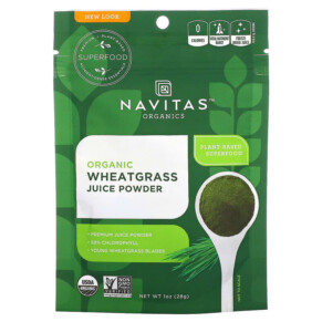 Thực phẩm chức năng Navitas Organics Organic Wheatgrass Juice Powder 1 oz (28 g) 858847000154
