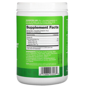 Thành phần vi chất của NB Pure Daily Multi-Fiber Coconut Lime (360 g) 013886030030