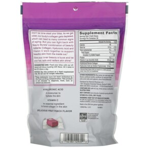 Thành phần vi chất của NeoCell Collagen Beauty Soft Chews Fruit Punch 1 g 60 Soft Chews 016185129399