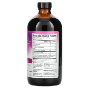 Thành phần vi chất của NeoCell Collagen + C Pomegranate Liquid 4 g 16 fl oz (473 ml) 016185128996