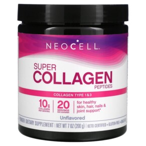 Thực phẩm chức năng NeoCell Super Collagen Peptides Unflavored 7 oz (200 g) 016185019867
