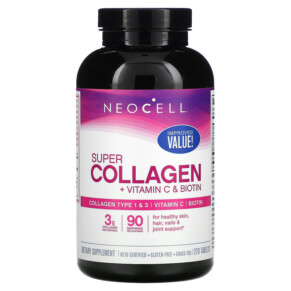 Thực phẩm chức năng NeoCell Super Collagen + Vitamin C & Biotin 270 Tablets 016185132627