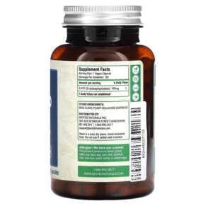 Thành phần vi chất của Nested Naturals 5-HTP 100 mg 120 Vegan Capsules 852446007095