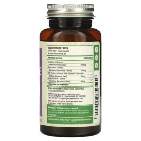 Thành phần vi chất của Nested Naturals Menopause Complete Herbal Care 60 Vegan Capsules 852446007064