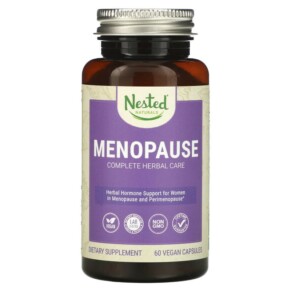 Thực phẩm chức năng Nested Naturals Menopause Complete Herbal Care 60 Vegan Capsules 852446007064
