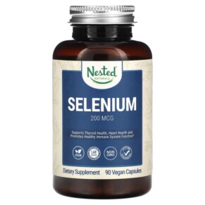 Thực phẩm chức năng Nested Naturals Selenium 200 mcg 90 Vegan Capsules 852446007378