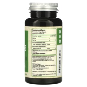 Thành phần vi chất của Nested Naturals Vegan Omega-3 60 Vegan Capsules 852446007071