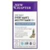 Thực phẩm chức năng New Chapter Every Man's One Daily 55+ Multivitamin 72 Vegetarian Tablets 727783901286
