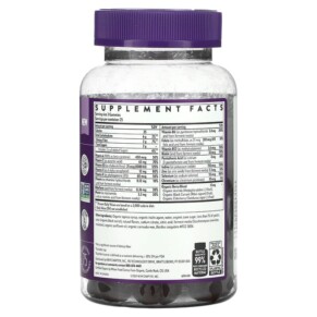 Thành phần vi chất của New Chapter Men's Multivitamin Berry Citrus 75 Gummies 727783903495